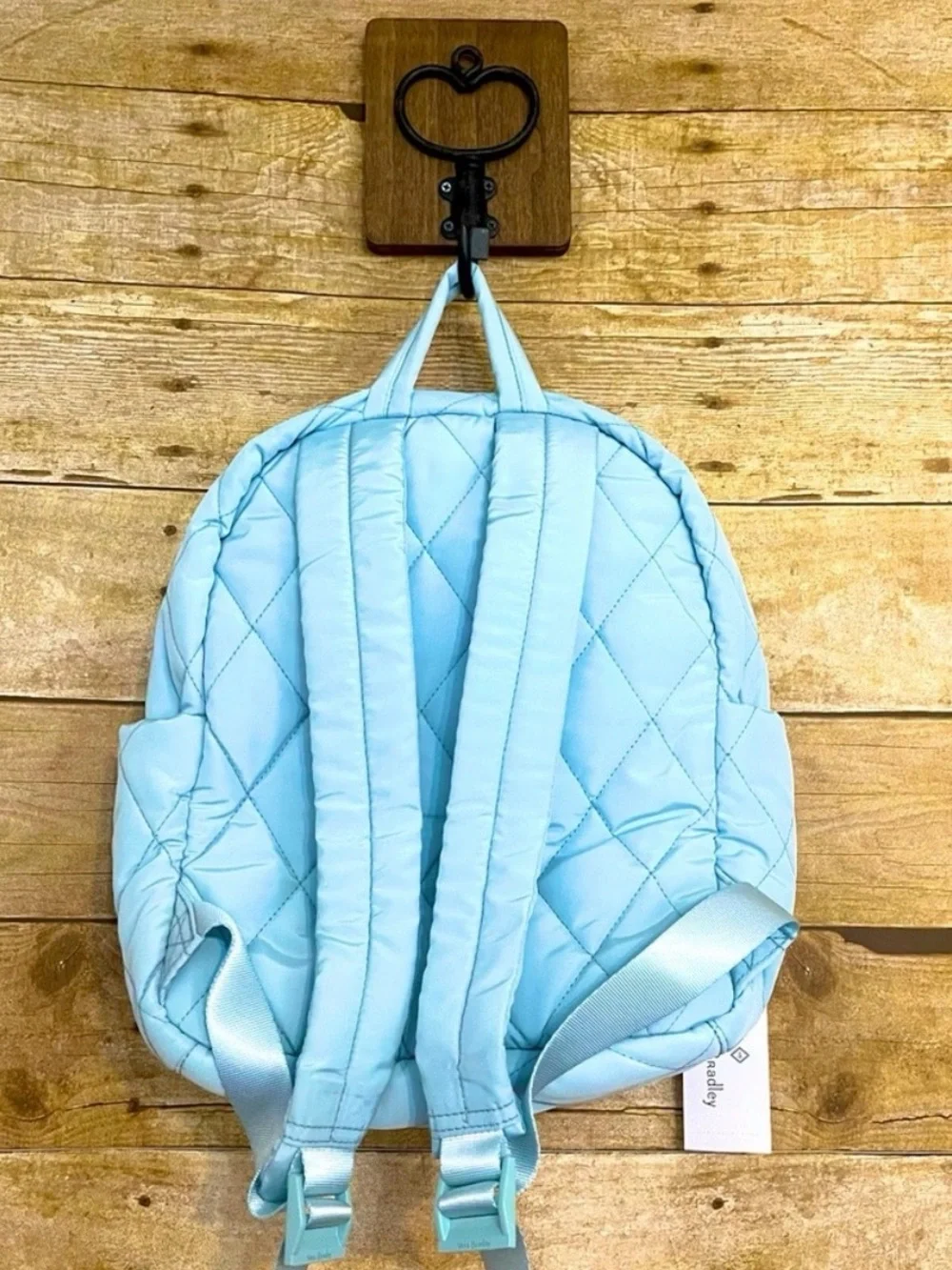 Vera Bradley Ultralight Compact Backpack Sea Salt Blue NWT